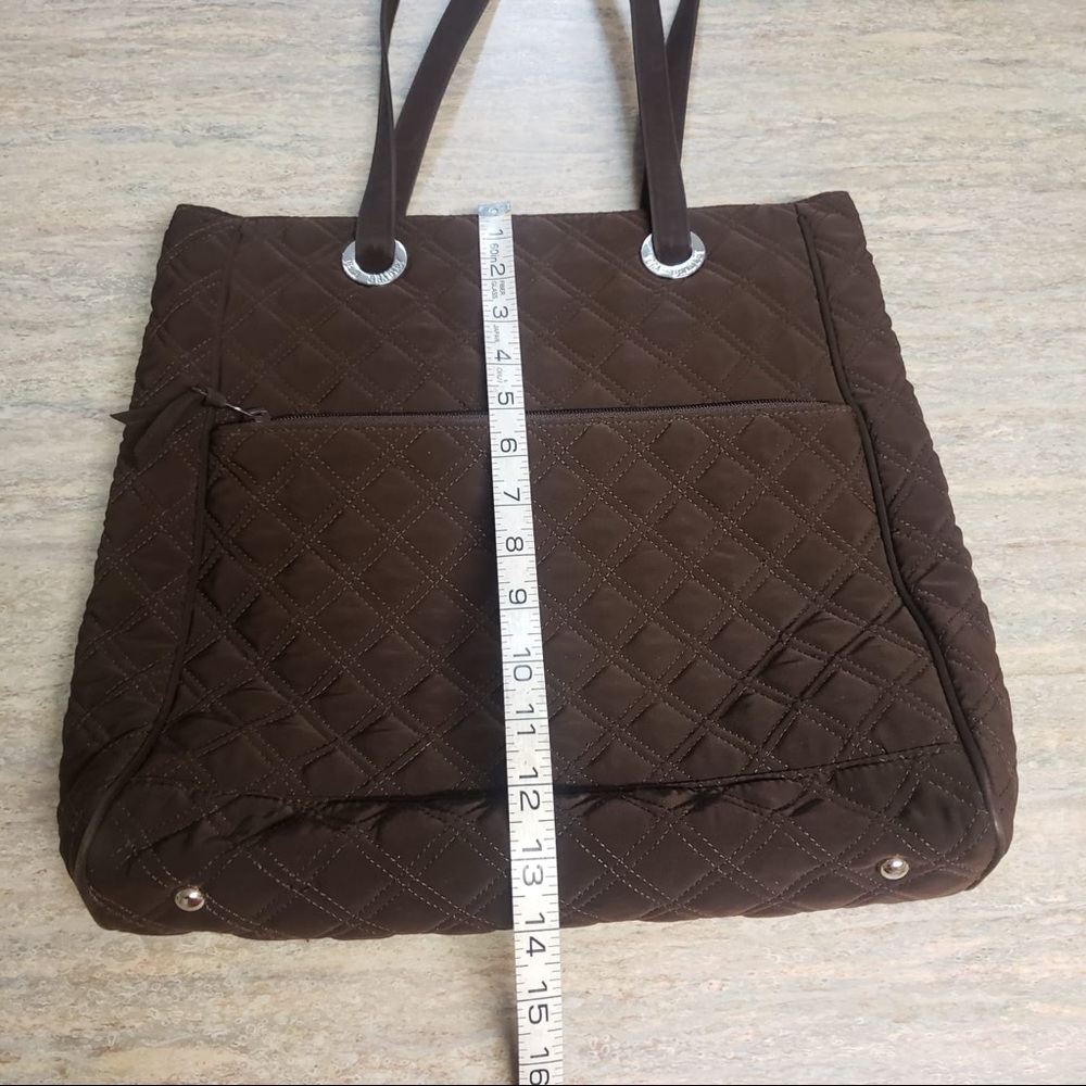 Vera Bradley brown bag - Picture 6 of 11